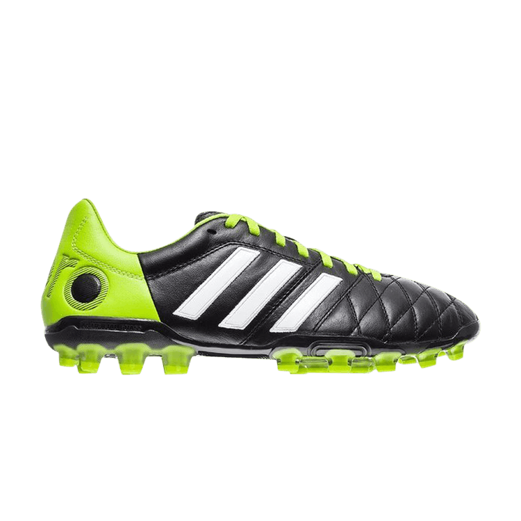 Adidas 11Pro TRX AG 'Black Solar Slime' — Black/Running White/Solar Slime