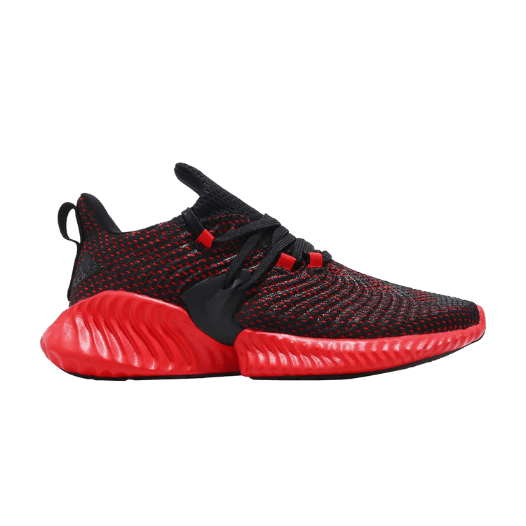 Adidas Alphabounce Instinct J 'Red' — Red/Black