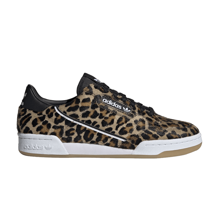 adidas Continental 80 'Leopard' — Core Black/Footwear White/Gum