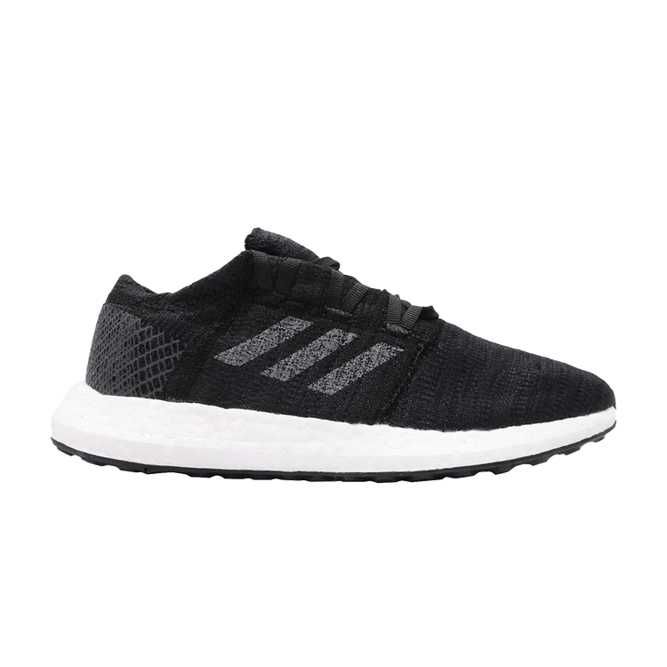 Adidas PureBoost Go J 'Carbon' — Core Black/Grey/Carbon