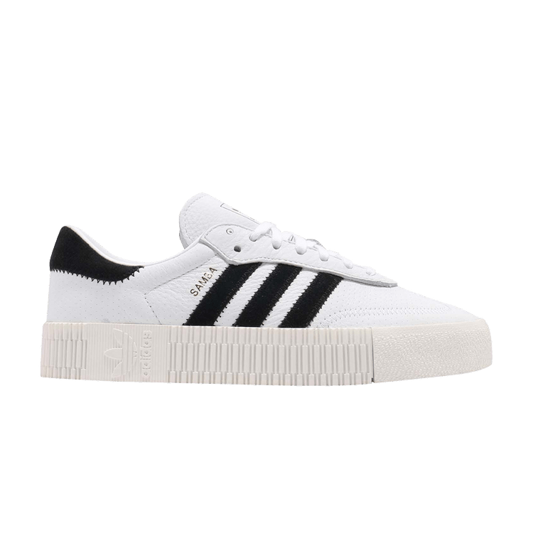 Adidas Wmns Sambarose 'Footwear White' — Footwear White/Core Black/Gold Metallic