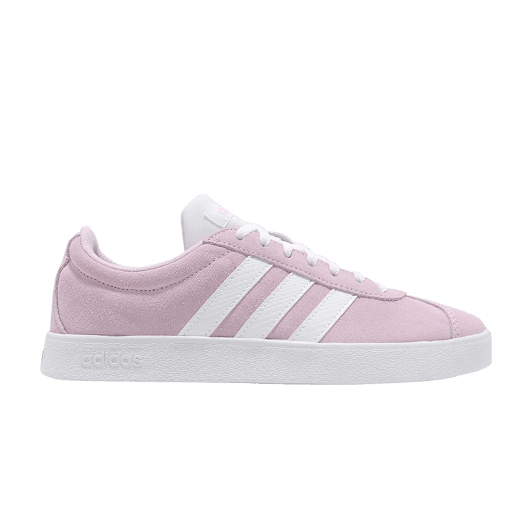 Adidas Wmns VL Court 2.0 'Aero Pink' — Aero Pink/Cloud White/Light Granite