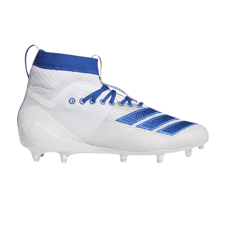 Adidas Adizero 5-Star 8.0 SK Mid 'White Royal Blue' — White/Royal Blue