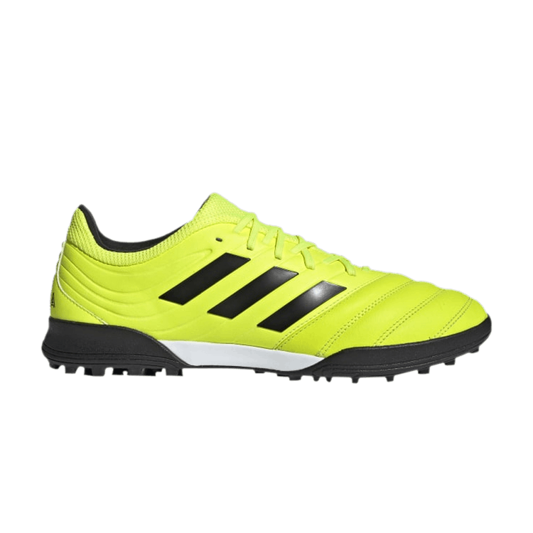 Adidas Copa 19.3 Turf 'Solar Yellow Black' — Solar Yellow/Core Black/Solar Yellow