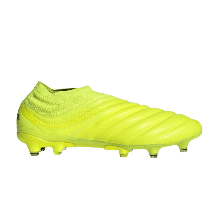 Adidas Copa 19+ FG 'Solar Yellow' — Solar Yellow/Core Black/Solar Yellow