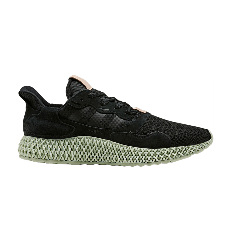 Hender Scheme x adidas ZX 4000 Futurecraft 4D 'Black' — Black