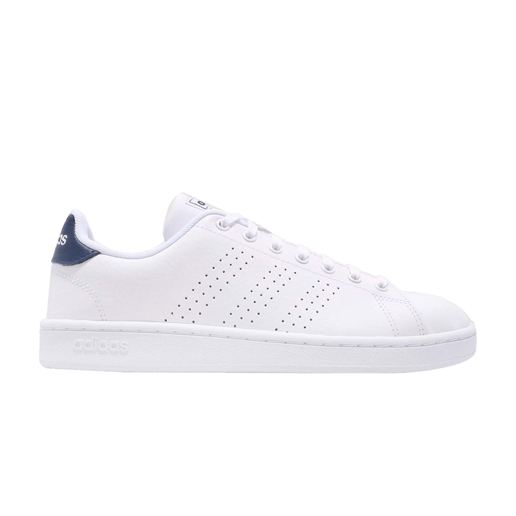 Adidas Advantage 'Dark Blue' — Footwear White/Footwear White/Dark Blue
