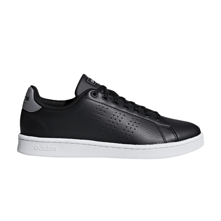 Adidas Advantage Tennis 'Core Black' — Core Black/Core Black/Grey