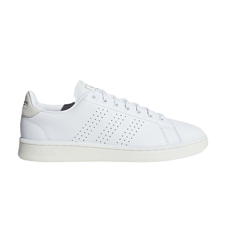 Adidas Advantage 'White' — Footwear White/Footwear White/Raw White
