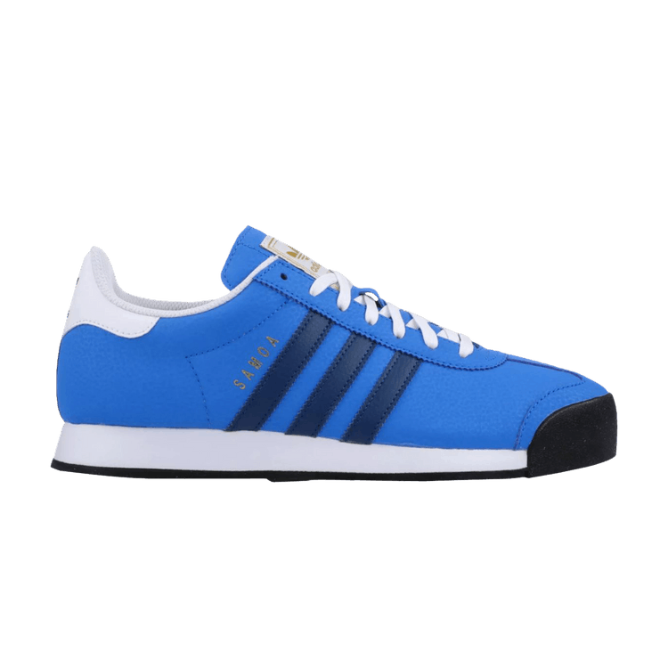 Adidas Samoa 'Blue' — Blue/Blue/Gold Metallic