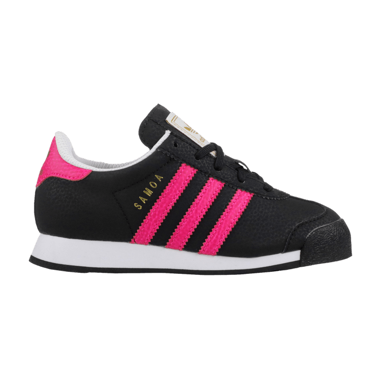 Adidas Samoa C 'Black Shock Pink' — Core Black/Shock Pink/Gold Metallic