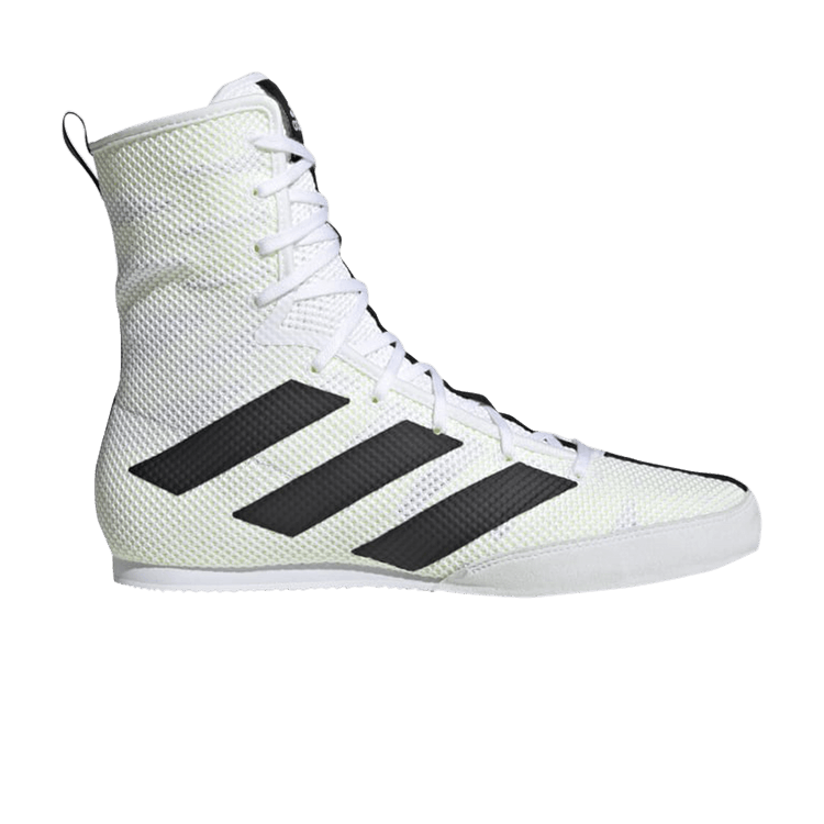 Adidas Box Hog 3 'Cloud White Black' — Cloud White/Core Black/Cloud White