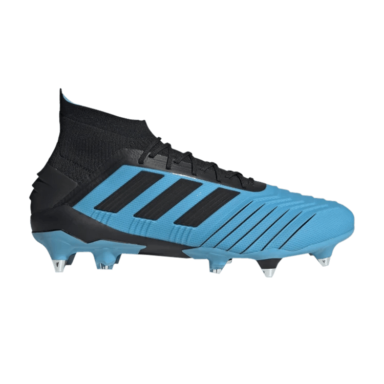Adidas Predator 19.1 SG 'Bright Cyan Black' — Bright Cyan/Core Black/Solar Yellow