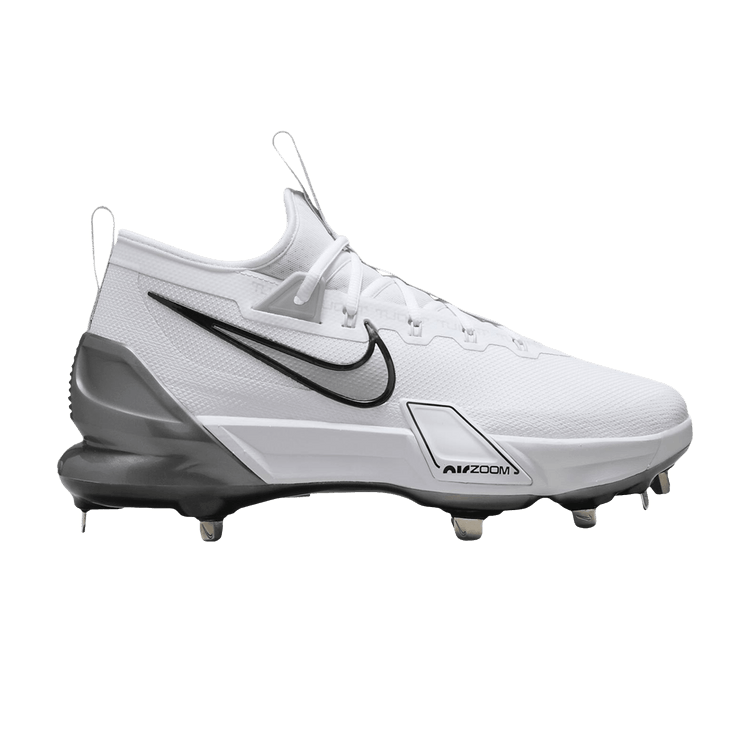 Nike Force Zoom Trout 9 Elite 'White Black Pure Platinum' — White/Black/Pure Platinum/Metallic Silver