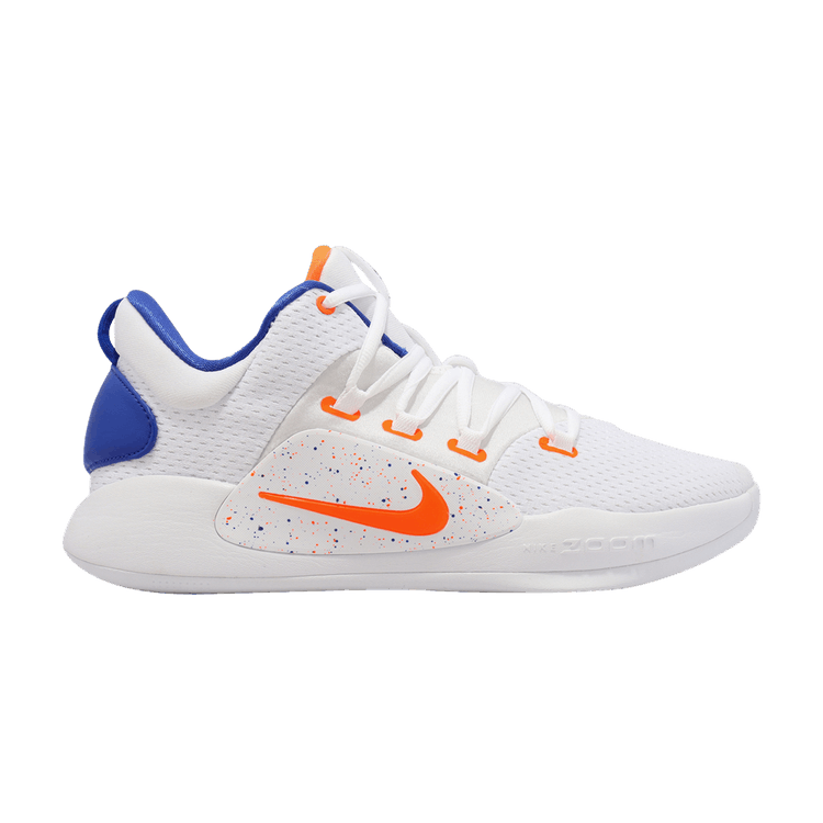 Nike Hyperdunk X Low EP 'Knicks' — White/Total Orange/White