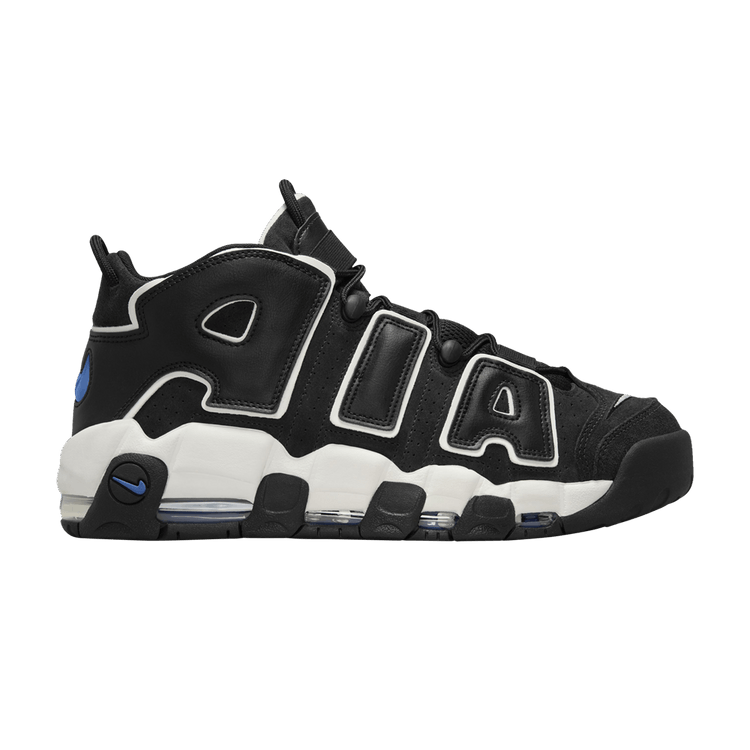 Nike Air More Uptempo 'Black Star Blue' — Black/Star Blue/Summit White/Sail