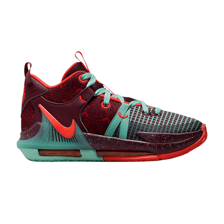 Nike LeBron Witness 7 SE GS 'Team Red Jade' — Team Red Jade