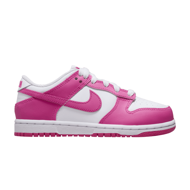 Nike Dunk Low PS 'Laser Fuchsia' — White/Laser Fuchsia