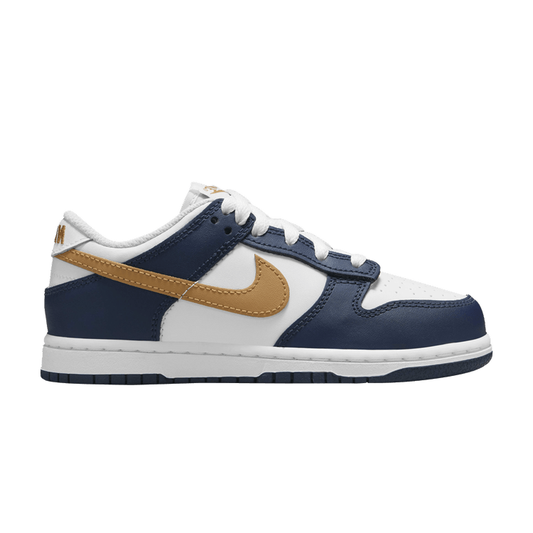 Nike Dunk Low PS 'Midnight Navy Wheat' — White/Wheat/Midnight Navy