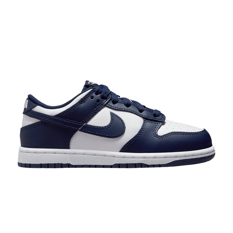 Nike Dunk Low PS 'Midnight Navy' — White/White/Midnight Navy