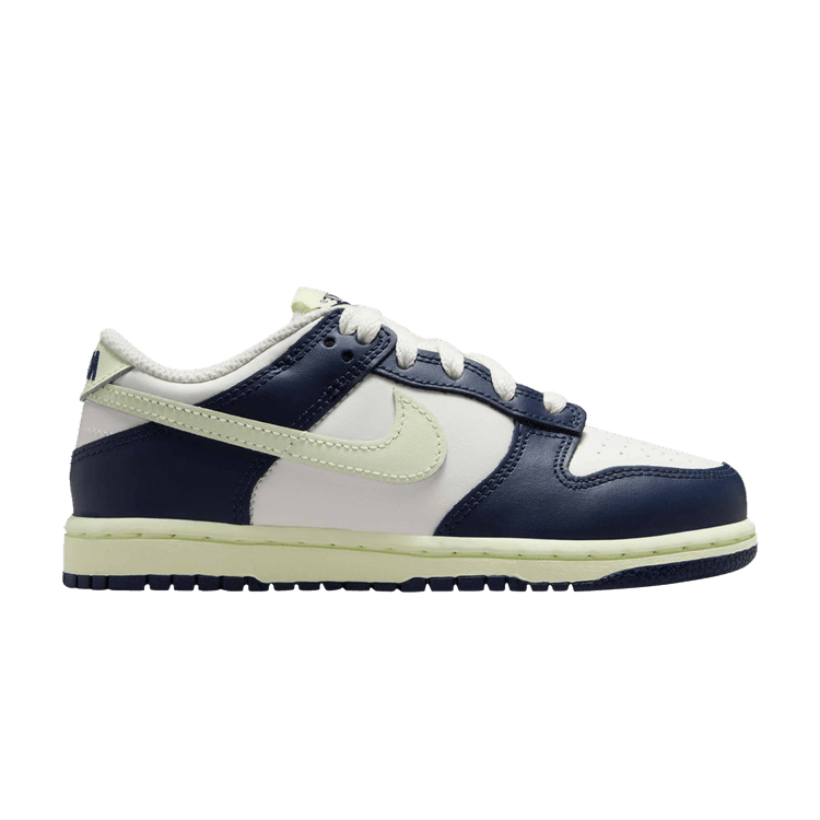 Nike Dunk Low PS 'Midnight Navy Volt Tint' — Sail/Midnight Navy/Volt Tint/Volt Tint