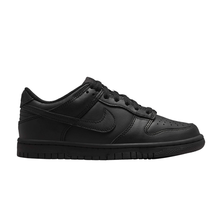 Nike Dunk Low GS 'Triple Black' 2025 — Black/Black/Black