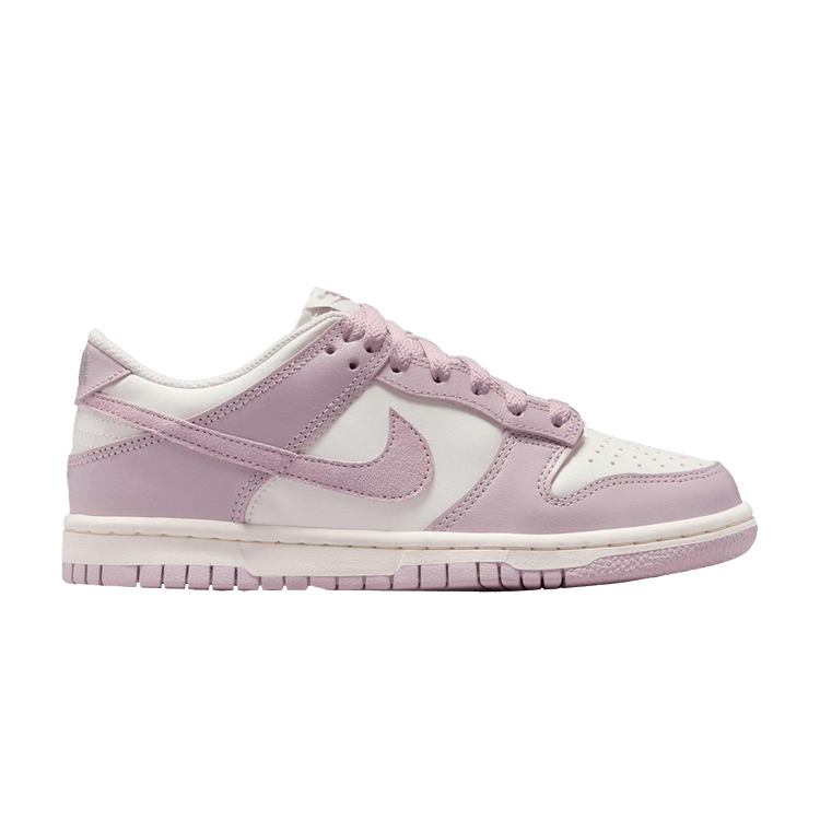 Nike Dunk Low GS 'Particle Rose' — Sail/Enigma Stone/Particle Rose