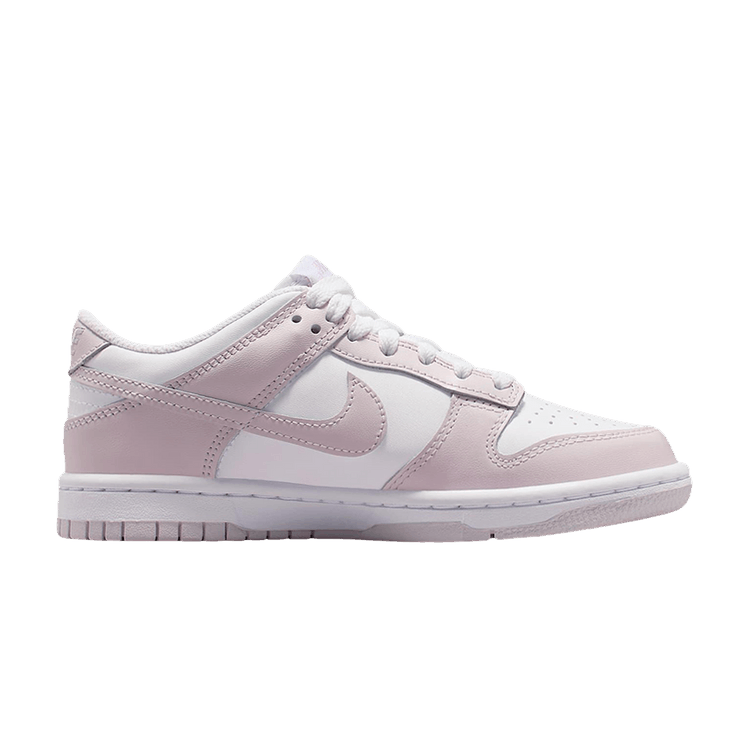 Nike Dunk Low GS 'White Light Violet' — White/Light Violet/Light Violet