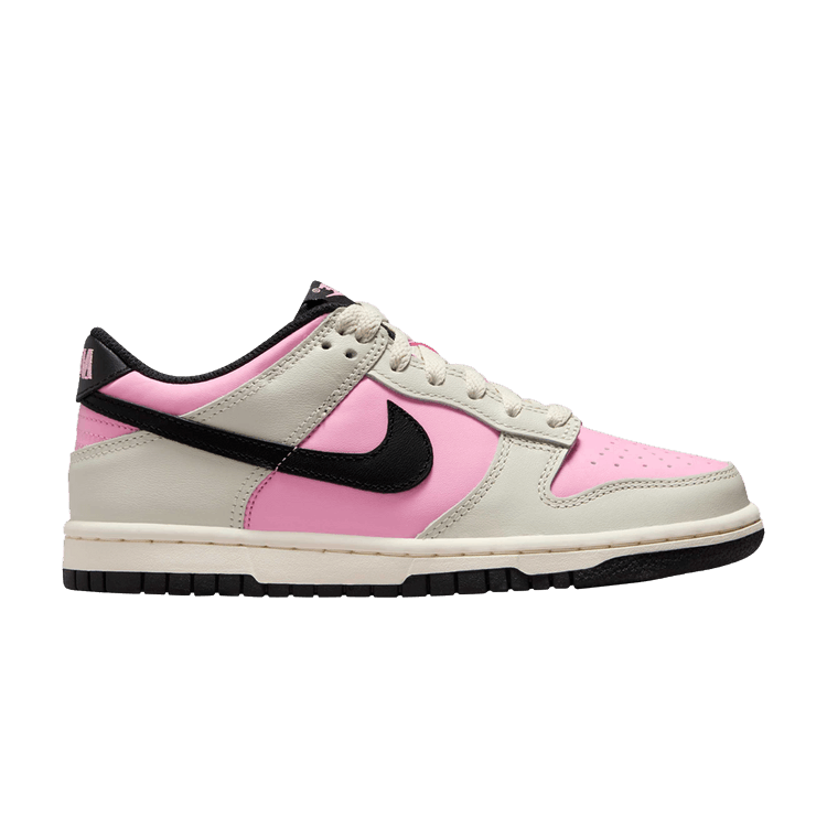 Nike Dunk Low GS 'Pink Rise Light Orewood Brown' — Pink Rise/Light Orewood Brown/Pale Ivory/Black
