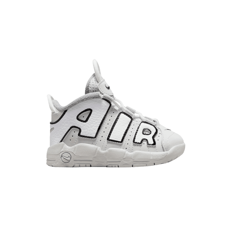 Nike Air More Uptempo TD 'Photon Dust Black' — Photon Dust/White/Black/Metallic Silver