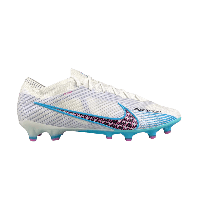 Nike Zoom Mercurial Vapor 15 Elite AG Pro 'Blast Pack' — White/Pink Blast/Indigo Haze/Baltic Blue