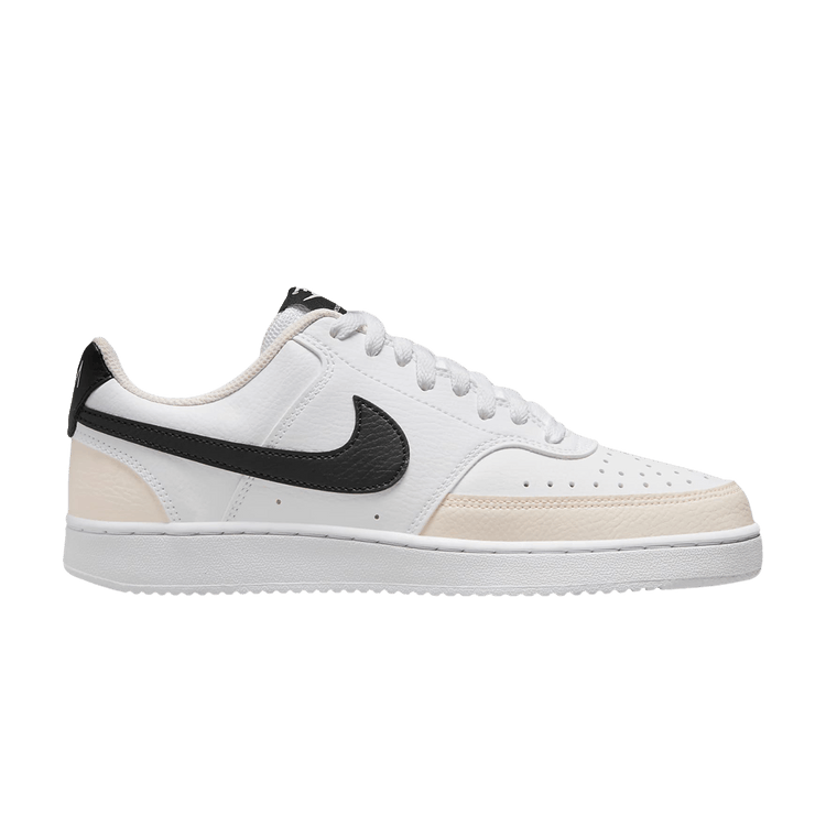 Nike Wmns Court Vision Low 'White Light Soft Pink' — White/Light Soft Pink/Black