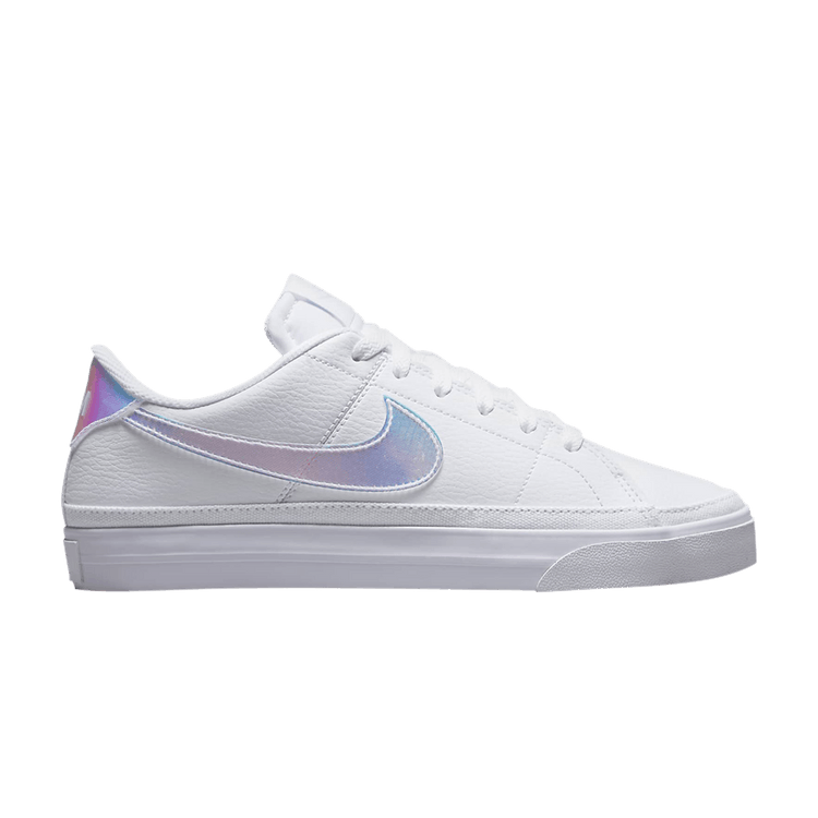Nike Wmns Court Legacy Next Nature 'White Iridescent' — White/Football Grey/Black/Multi-Color