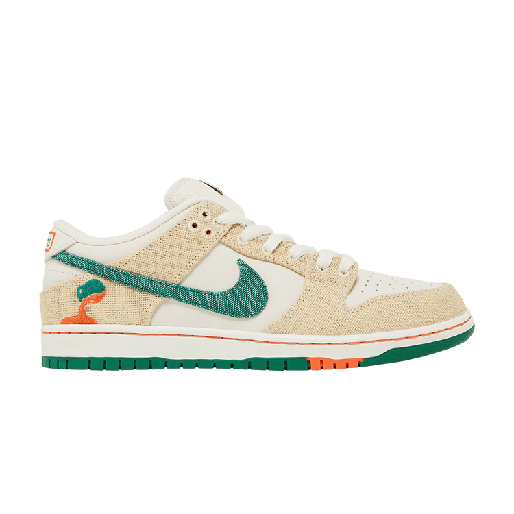 Nike Jarritos x Dunk Low SB With Special Crate and Special Box — Phantom/Safety Orange/Malachite
