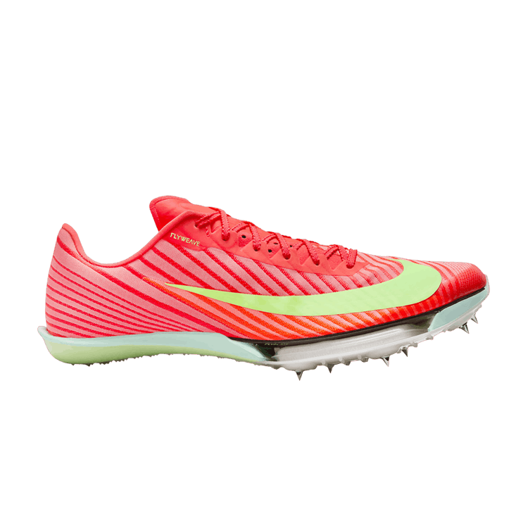 Nike Men's Air Zoom Maxfly 2 'Bright Crimson Lime Blast' — Bright Crimson/Lime Blast/Mint Foam/Washed Coral
