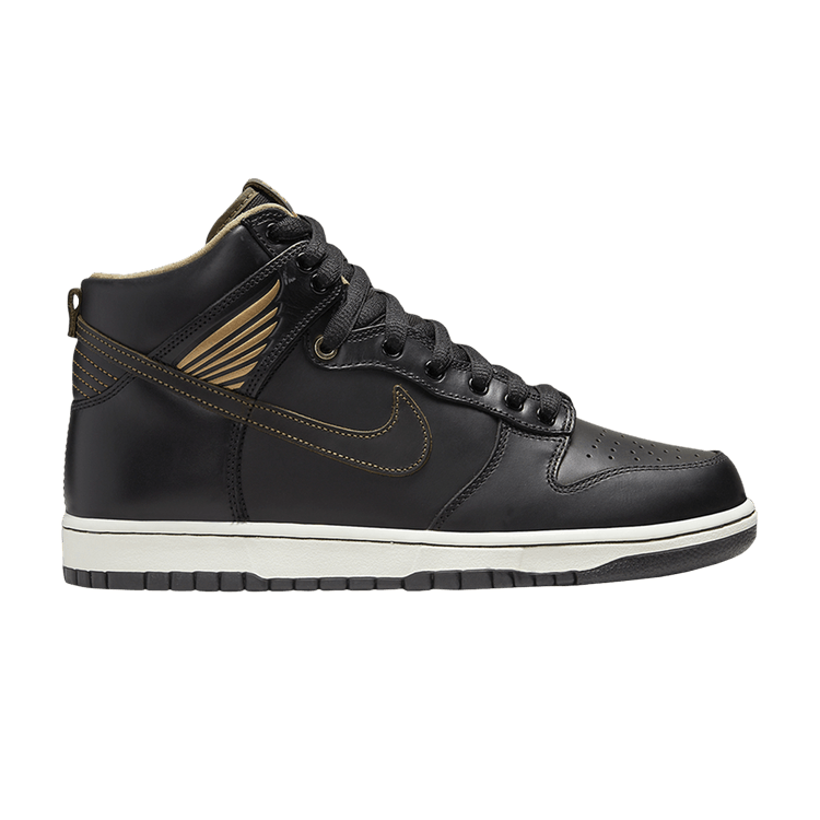 Pawnshop x Nike Dunk High SB 'Old Soul' Special Box — Black/Black/Metallic Gold