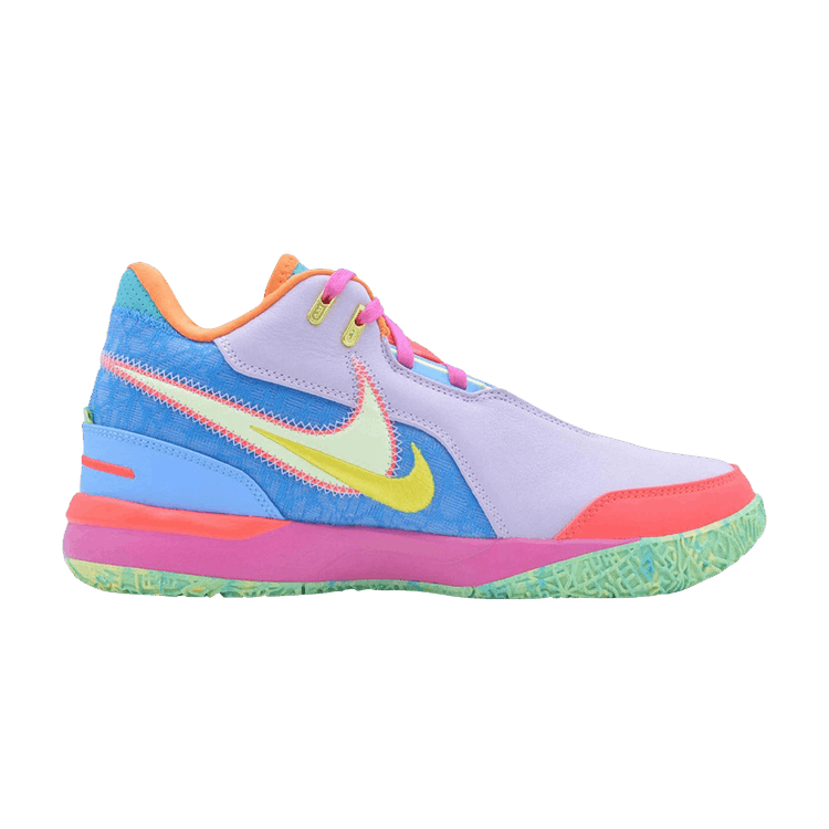 Nike Zoom LeBron NXXT Gen AMPD 'I Promise' — Violet Mist/Barely Volt/Photo Blue