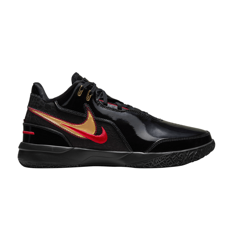 Nike Zoom LeBron NXXT Gen AMPD EP 'Black Metallic Gold Red' — Black/University Red/Metallic Gold