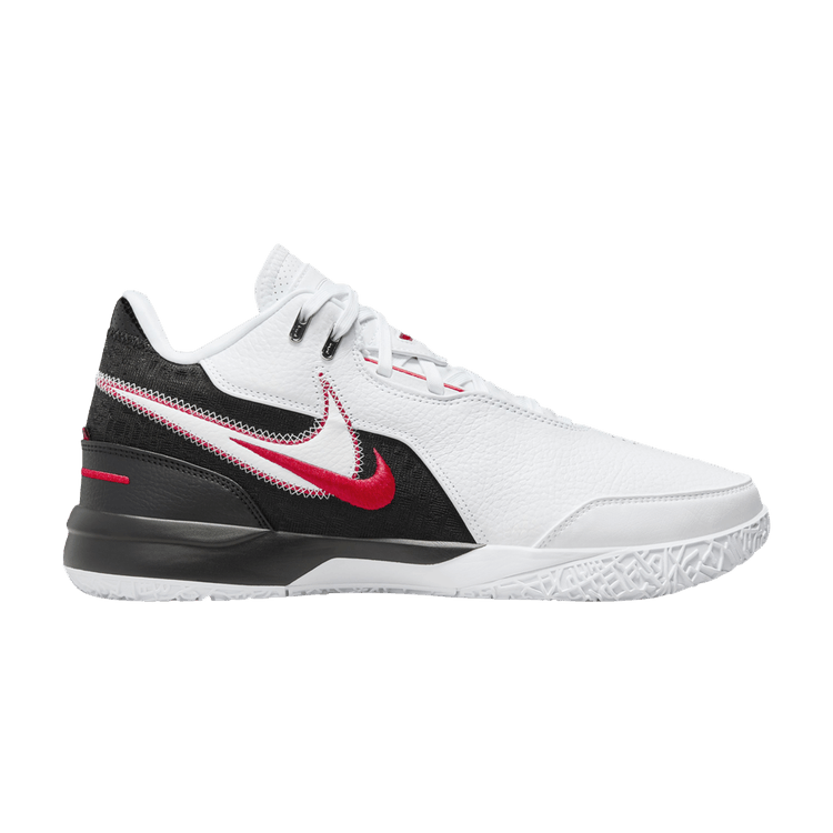 Nike Zoom LeBron NXXT Gen AMPD EP 'First Game' — White/Black/University Red/Metallic Silver