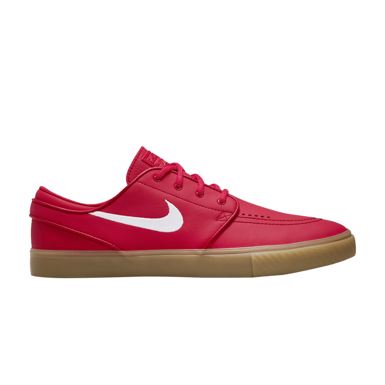 Nike Zoom Stefan Janoski+ SB 'Orange Label - Red' — Red/White/Navy/Gum Light Brown