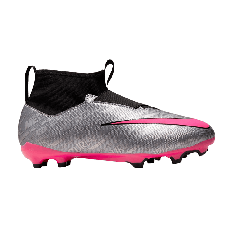 Nike Zoom Mercurial Superfly 9 Academy FG MG GS '25th Anniversary Pack' — Metallic Silver/Black/Volt/Hyper Pink