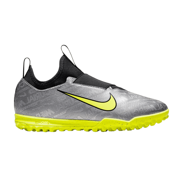 Nike Zoom Mercurial Vapor 15 Academy TF GS '25th Anniversary Pack' — Metallic Silver/Black/Volt/Volt