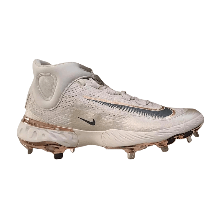 Nike Alpha Huarache 'Jackie Robinson Day' — Light Orewood Brown/Metallic Red Bronze/Iron Grey/Cacao Wow