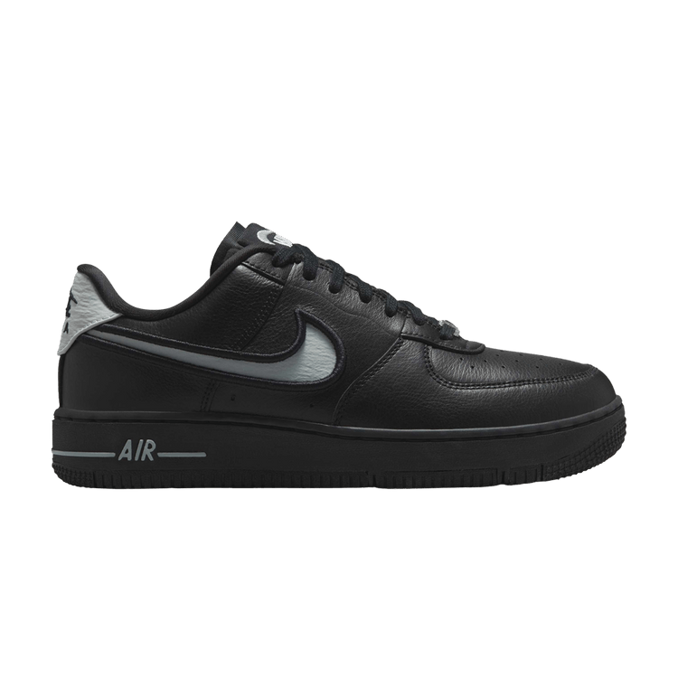 Nike Wmns Air Force 1 Dance Low 'Black Metallic Silver' — Black/Black/Metallic Silver