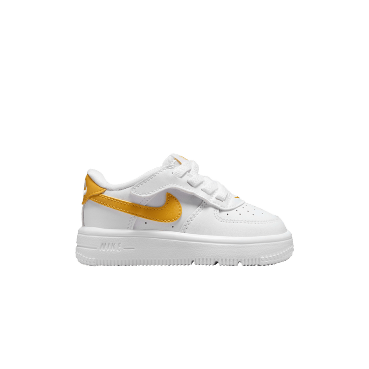 Nike Force 1 Low EasyOn TD 'White University Gold' — White/White/University Gold