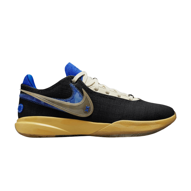 Uninterrupted x Nike LeBron 20 EP 'Speak Your Truth' — Black/Coconut Milk/Hyper Royal/Topaz Gold