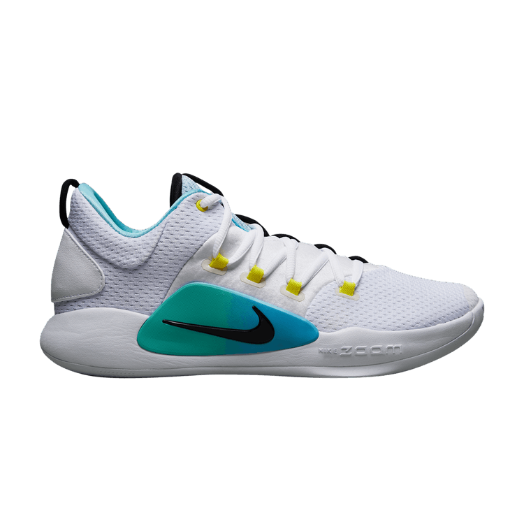 Nike Hyperdunk X Low EP 'White Teal Gradient' — White/Black/Opti Yellow