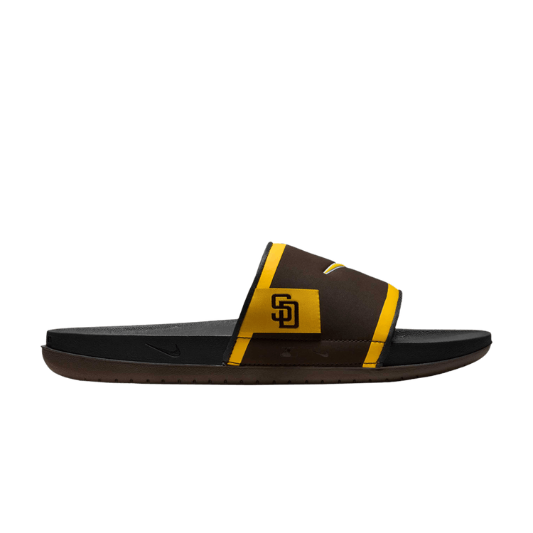 NFL x Nike Offcourt Slide 'San Diego Padres' 2024 — Dark Cinder/Dark Smoke Grey/Amarillo