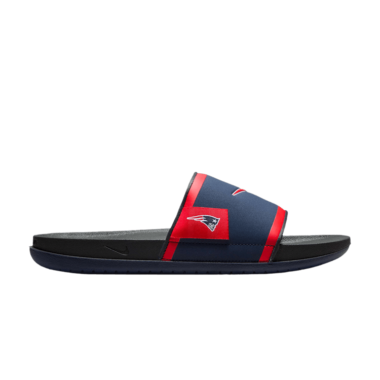 NFL x Nike Offcourt Slide 'New England Patriots' 2024 — College Navy/Dark Smoke Grey/University Red
