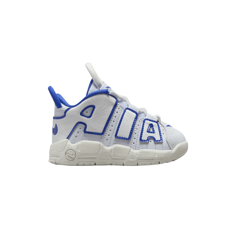 Nike Air More Uptempo TD 'White Royal' — Summit White/Football Grey/Racer Blue